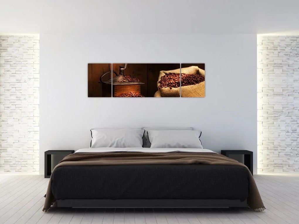 Obraz kawy (170x50 cm)