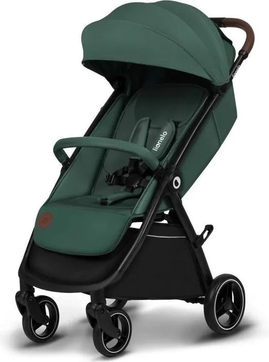 Lionelo - Wózek INGRID zielono-czarny