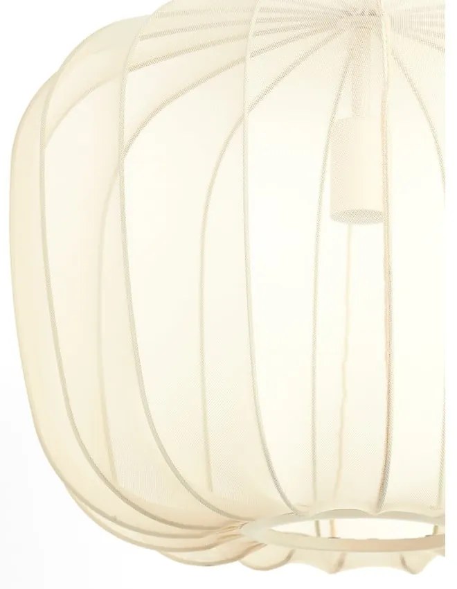 Kremowa lampa sufitowa ø 50 cm Plumeria – Light & Living