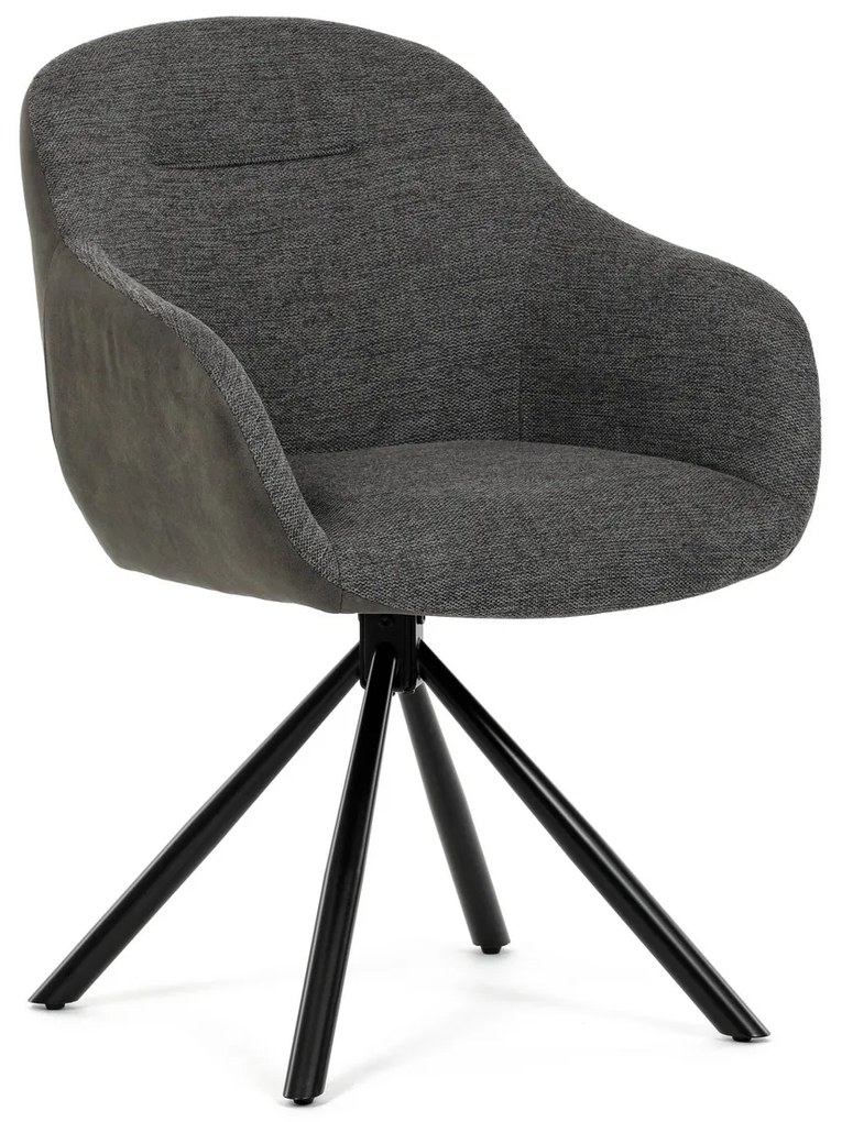 Zestaw krzeseł obiadowych z mechanizmem powrotnymDCH-Y1143 GREY2, 2 szt.