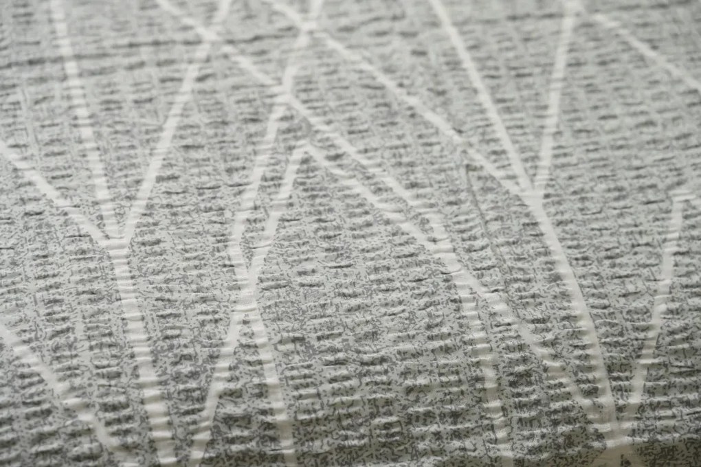 PrzytulneMieszkanie.pl PrzytulneMieszkanie.pl Pościel z kory z bawełny renforcé GRAY STRIPES szare Rozmiar pościeli: 70 x 90 cm | 140 x 200 cm