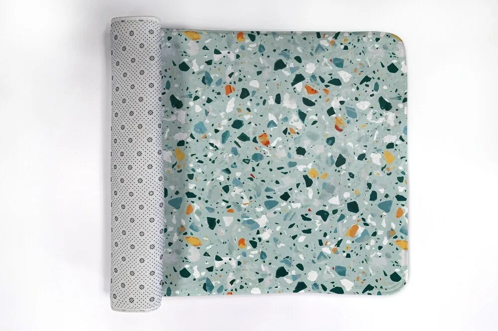 Antypoślizgowy dywanik łazienkowy Antypoślizgowy dywanik łazienkowy Plamki Abstrakcja