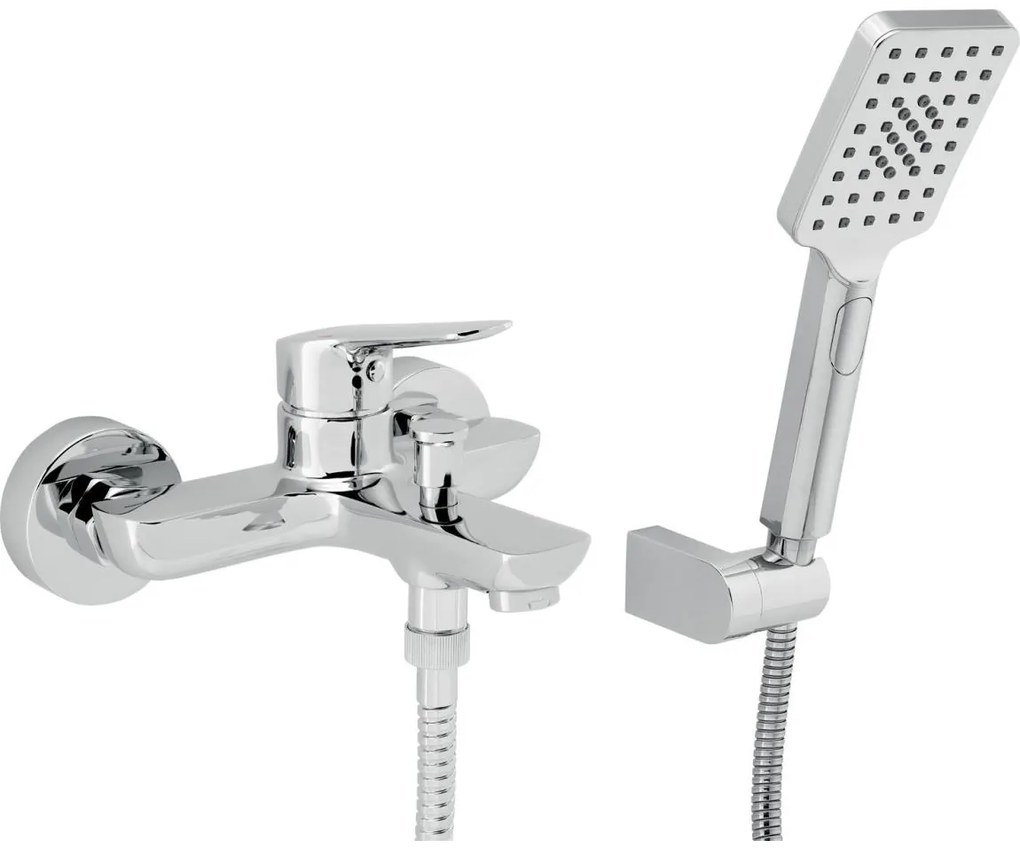 Novaservis - Zestaw wannowy z baterią METALIA chrom błyszczący