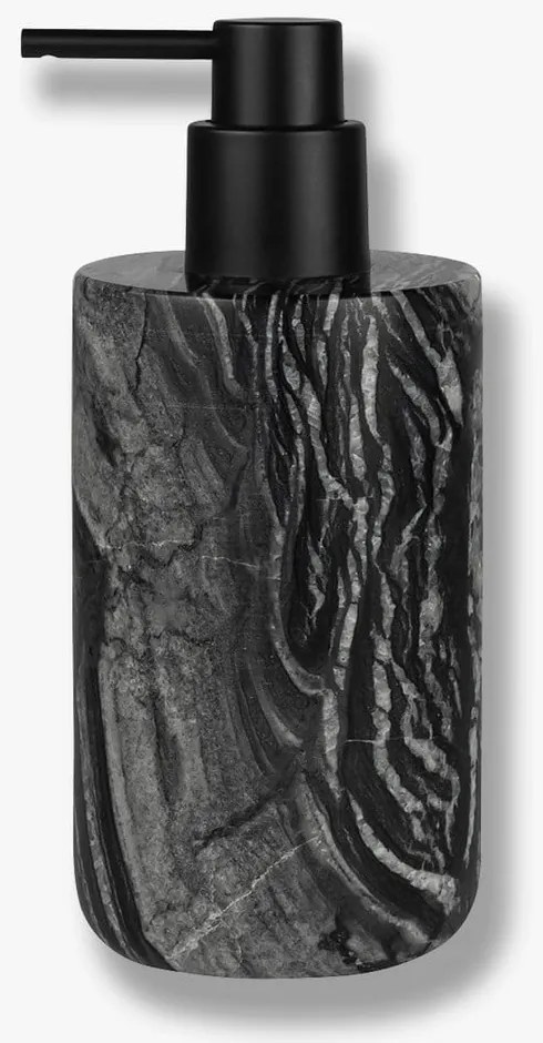 Czarny marmurowy dozownik do mydła 0.2 l Marble – Mette Ditmer Denmark