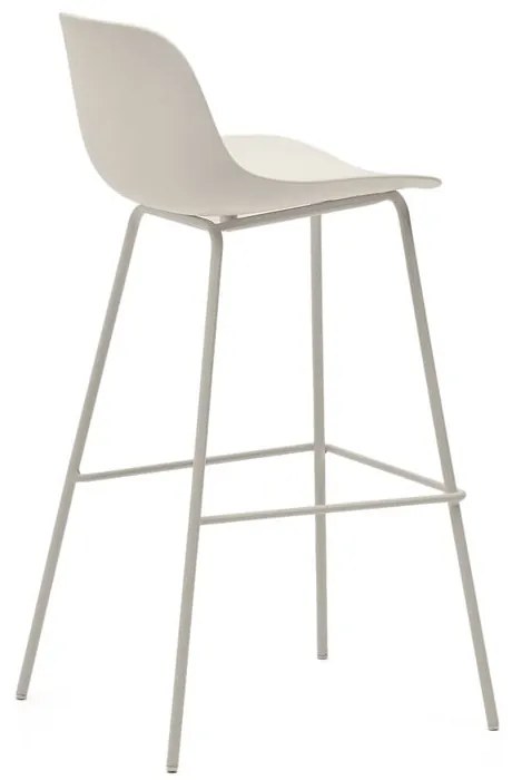 Kremowy hoker (wysokość siedziska 74 cm) Altea – Kave Home