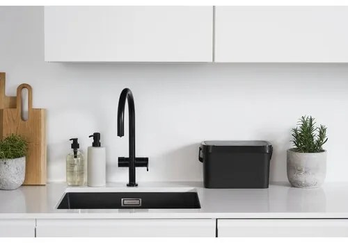 SmartStore Plastikowy kosz na odpady organiczneCollect, czarny, 5 l
