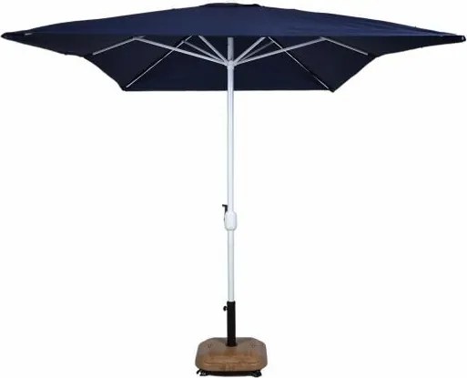 Parasol ogrodowy prostokątny niebieski 2 x 3 m