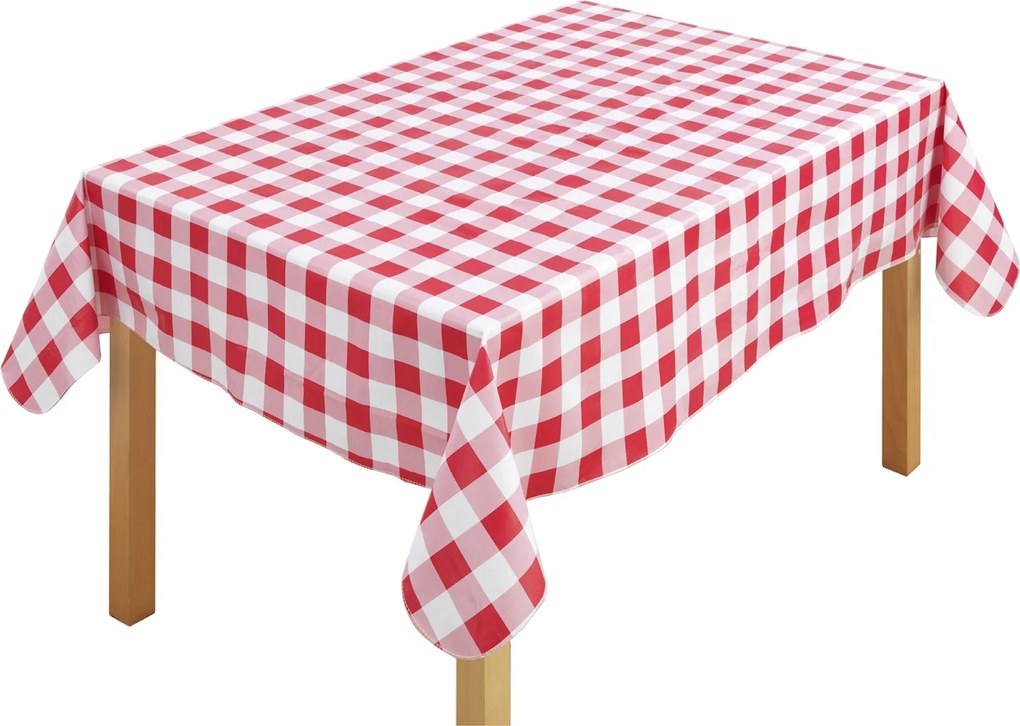 Cerata na stół w kratę, 180 x 140 cm