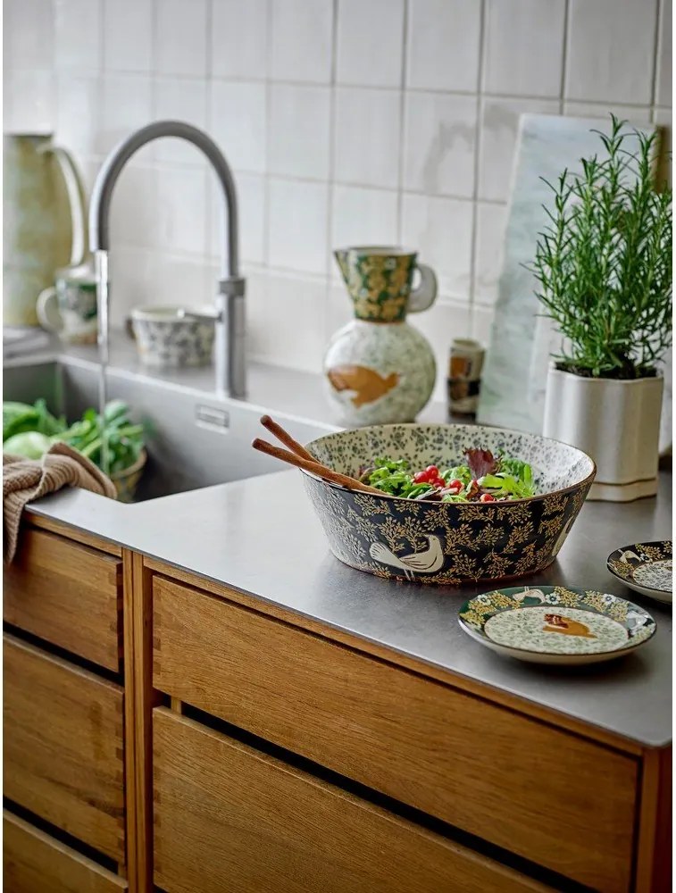 Niebieska ceramiczna misa ø 28 cm Hezha – Bloomingville