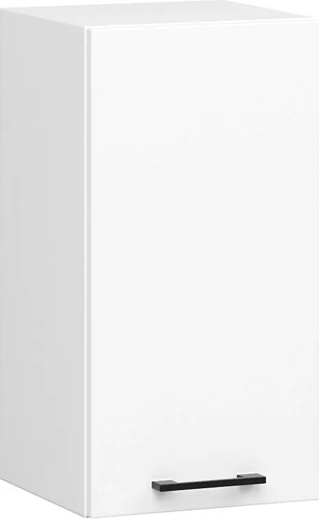 Szafka kuchenna AKORD W30 system OLIWIA Biała 30 cm 1 drzwi kolor Biały mat 2 półki 30x30x58 cm
