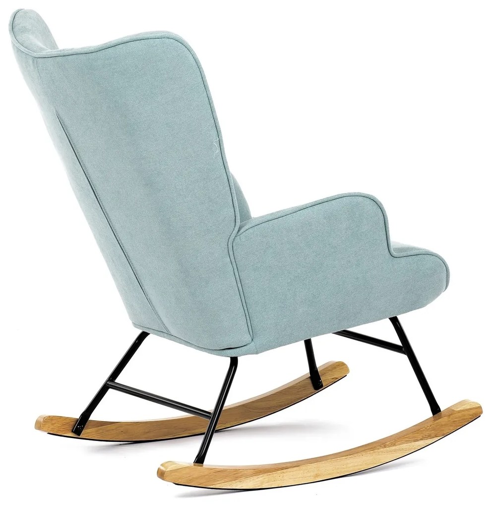 Fotel bujany BLUE2, turkusowy