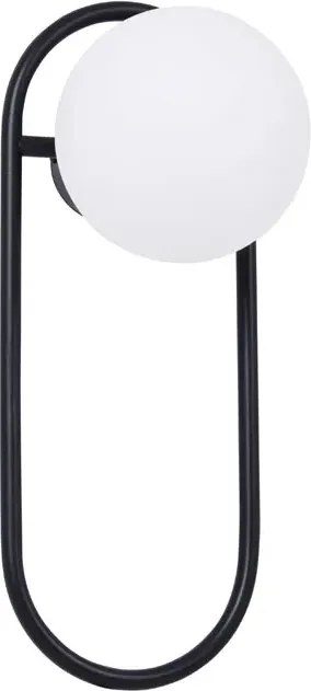 Industrialny kinkiet ścienny z okrągłym kloszem - S825 G0-K75