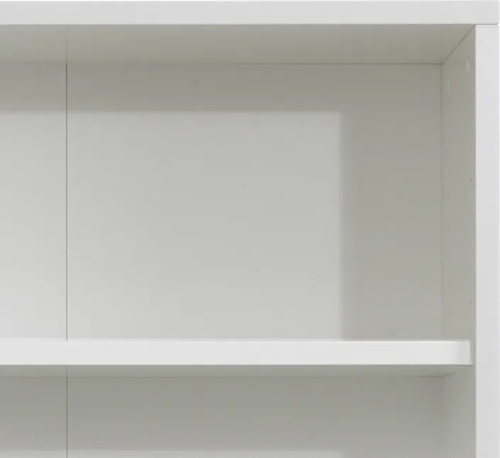 Regał biurowy 2-drzwiowy Prima biały