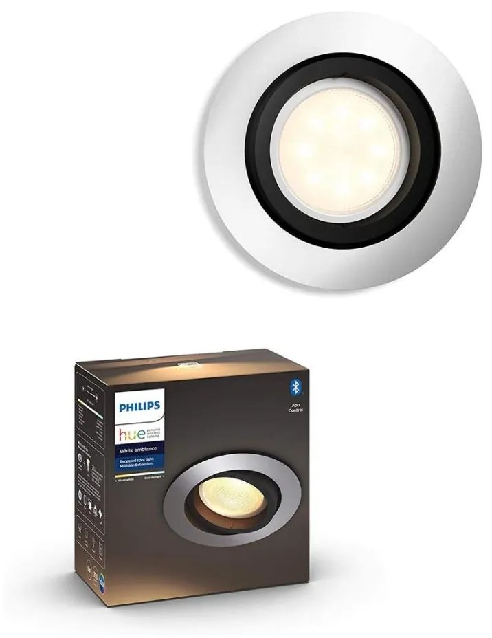 Philips 50411/48/P9 - LED Oświetlenie ściemnialne MILLISKIN 1xGU10/5W/230V