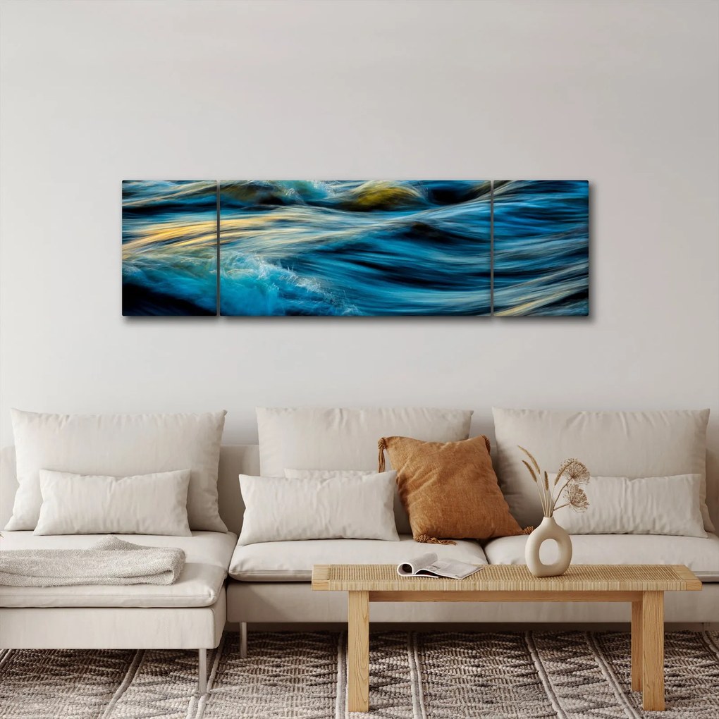 Obraz - Fale (170x50 cm)
