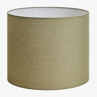 Arlina Abażur Do Lampy Z Tkaniny Salvia Zieleń & Ø50 Cm - ↑40 Cm - Sklum