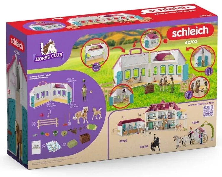 Schleich 42703 Otwarcie stajni "Mała podkowa"