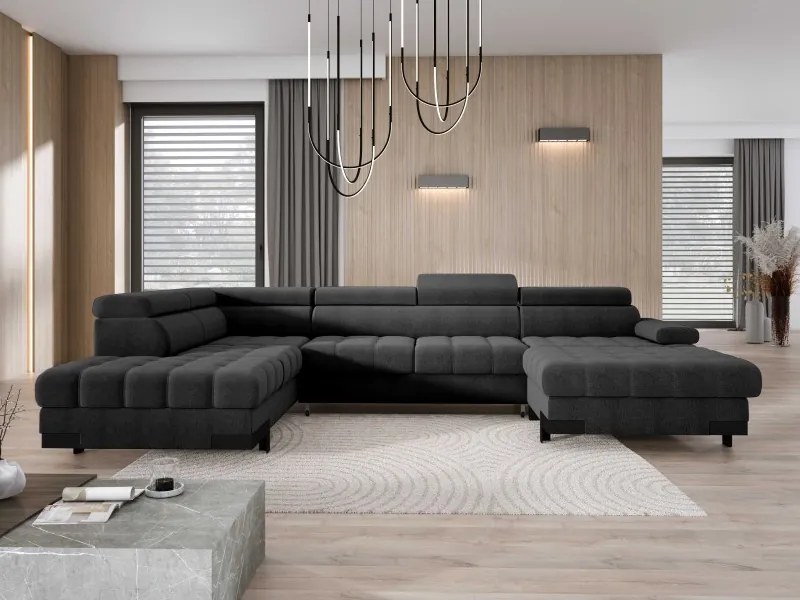 Narożnik SELVA XL Lewostronny z funkcją spania i pojemnikiem AUSTIN 21 WERSAL