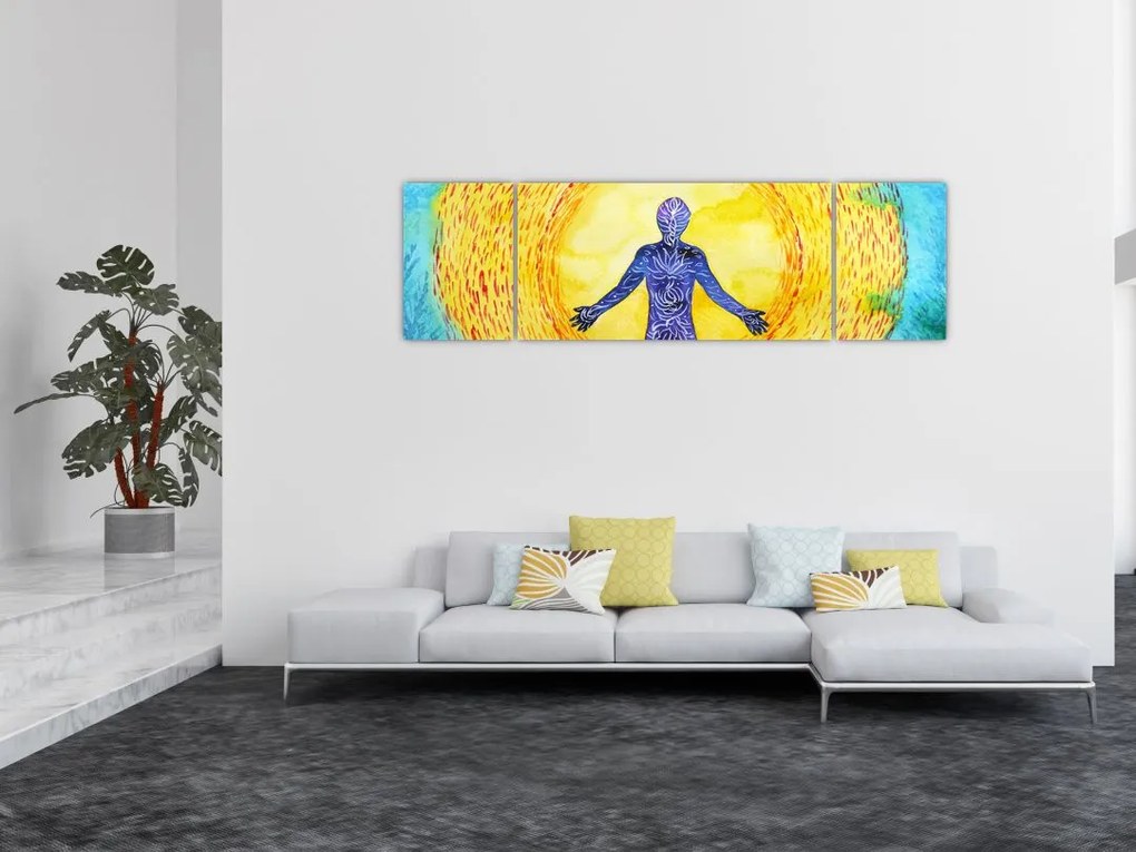 Obraz - Moc duszy (170x50 cm)