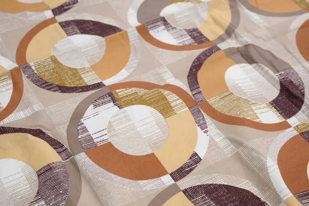 PrzytulneMieszkanie.pl PrzytulneMieszkanie.pl Pościel z mikrofibry CIRELLO brązowo-szara Rozmiar pościeli: 70 x 90 cm | 140 x 200 cm