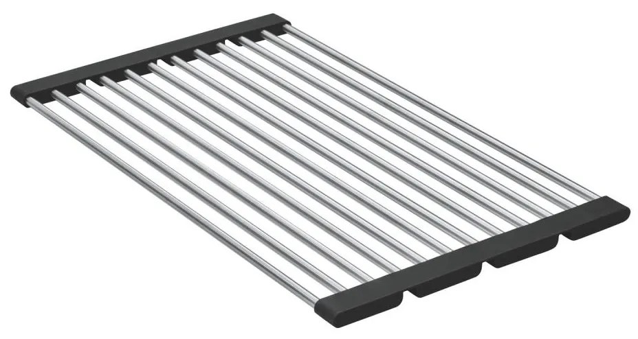 GROHE 40858SD0 - Ociekacz do naczyń 500 × 288 mm, stal nierdzewna