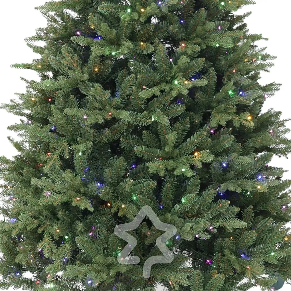 Świerk naturalny 550 LED 210 cm