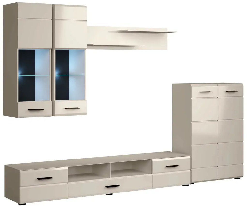 Nowoczesny zestaw mebli do salonu - Linko