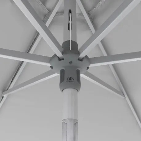 ACT Auto-Tilt 305 cm - automatyczny parasol uchylny z korbą : Substancja Desen - 827
