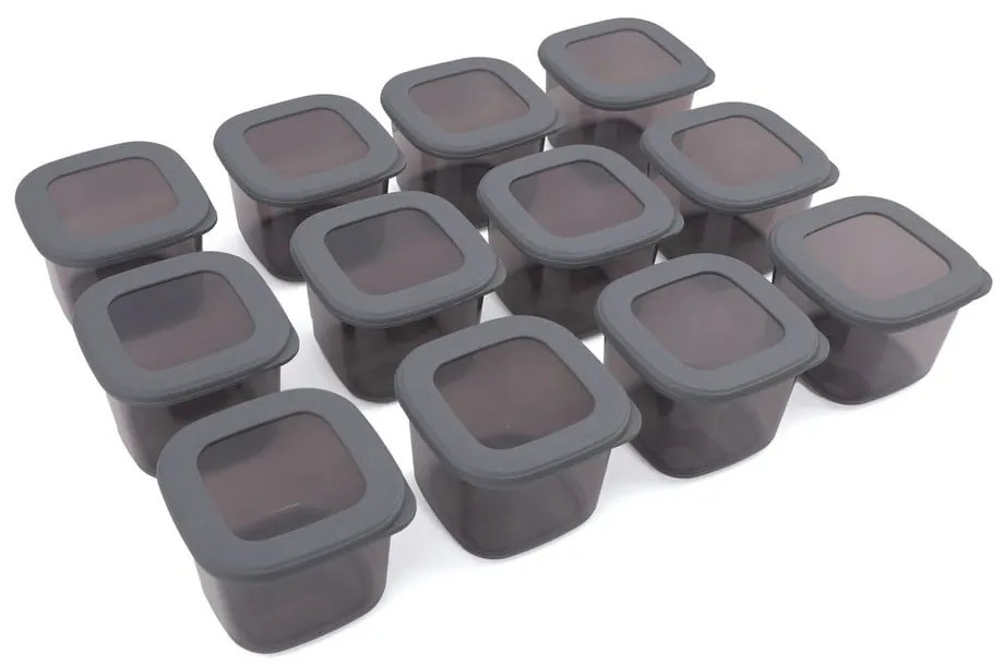 Plastikowe pojemniki 12 szt. na żywność Fresco – Hermia