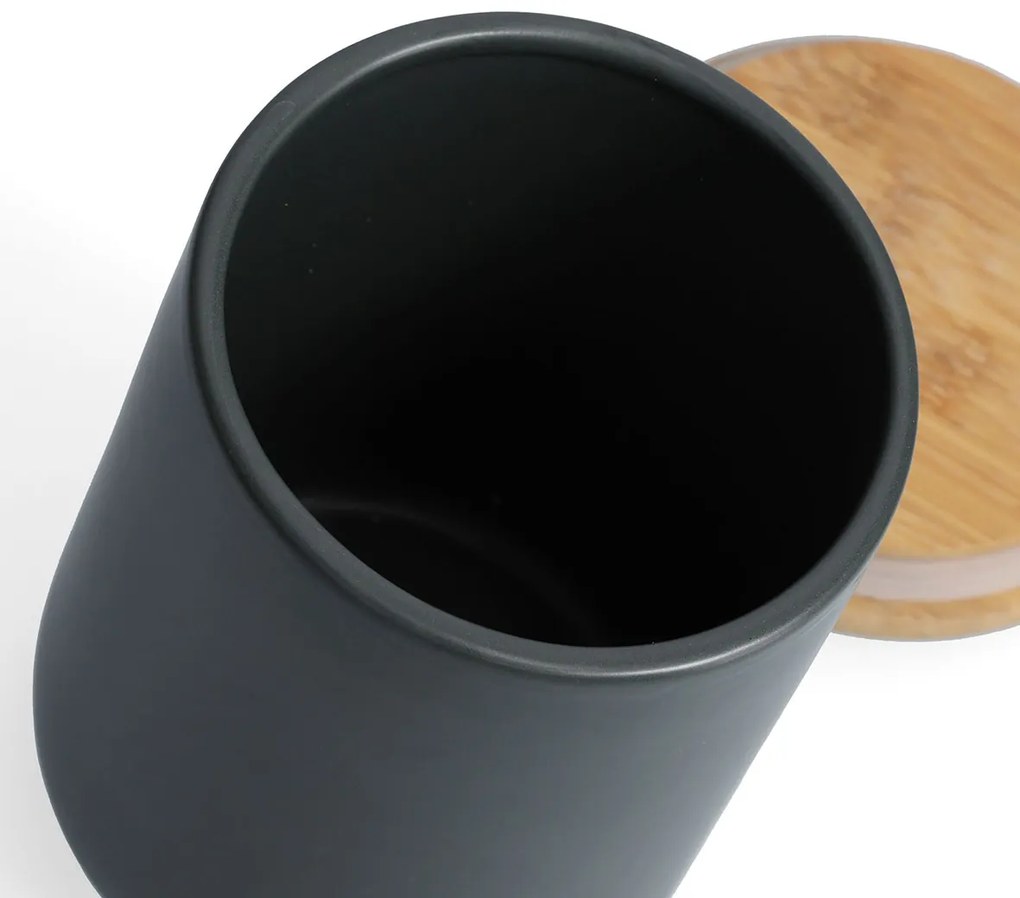 Ceramiczny słoik z wieczkiem, na produkty sypkie, 1500 ml