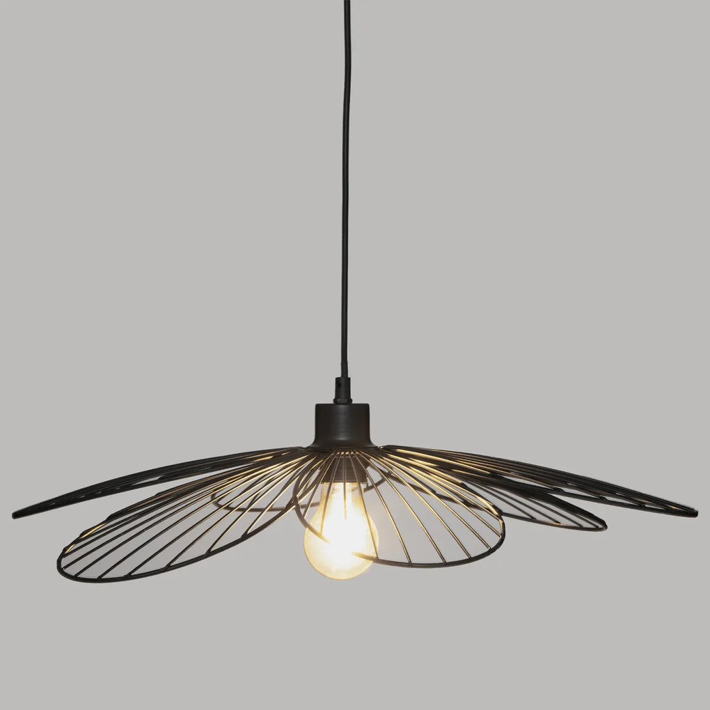 Lampa sufitowa do salonu metalowy kwiatek FLOWER, Ø 57 cm