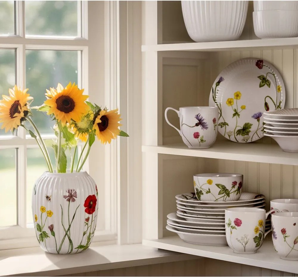 Biały porcelanowy talerz deserowy ø 22 cm Hammershøi Summer – Kähler Design