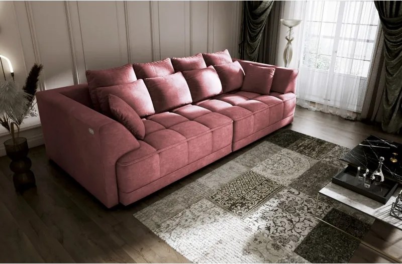 Sofa kanapa TIGA z funkcja spania Elektryczny System rozkładania WERSAL