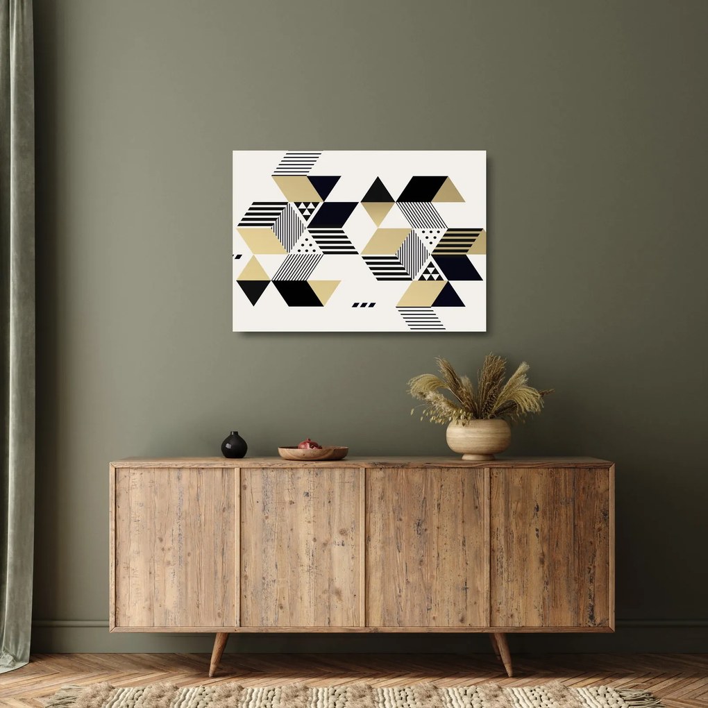 Obraz na szkle - Kształty geometryczne N⁰1 (70x50 cm)