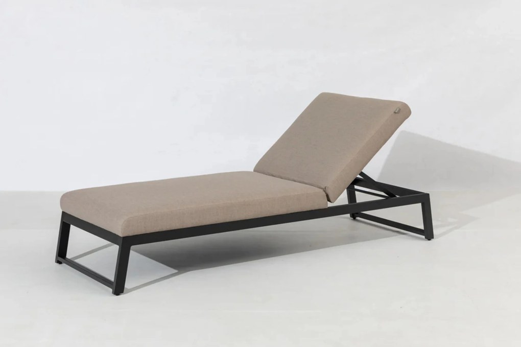 Doppler MELIA LIKA-TEX® leżak ogrodowy mocca