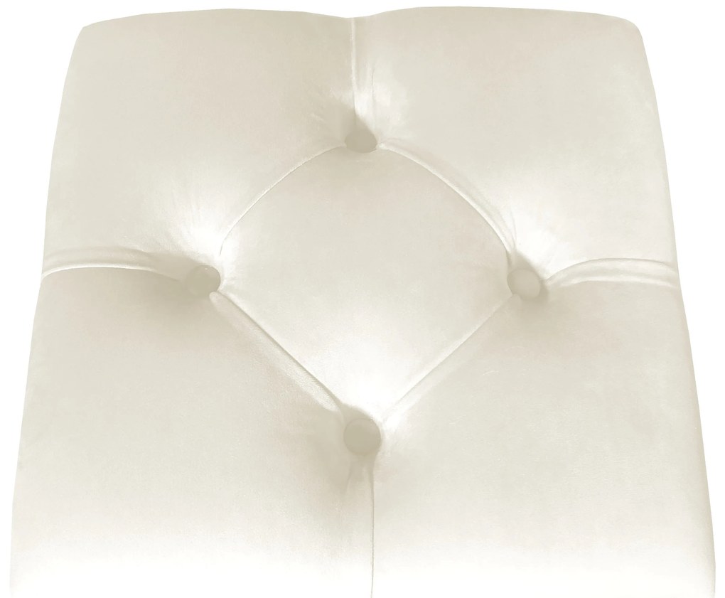 Pufa CHESTERFIELD LOFT ławka podnóżek metal MG50