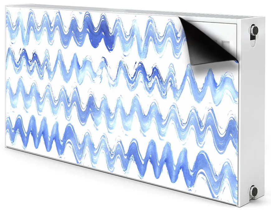 Maskownica na kaloryfer Fale akwarele