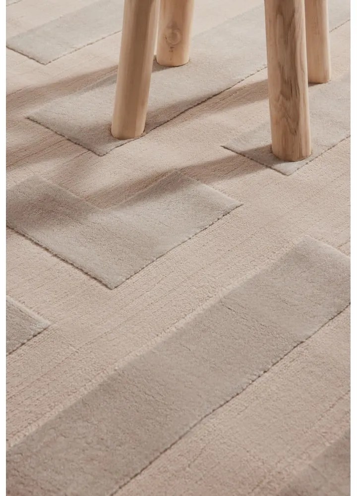 Beżowy dywan 120x170 cm Perles Onyx – Elle Decoration