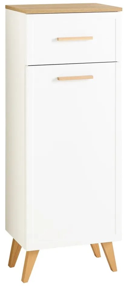 Biała niska/wisząca szafka łazienkowa 104x45 cm Quickset 383 – Pelipal