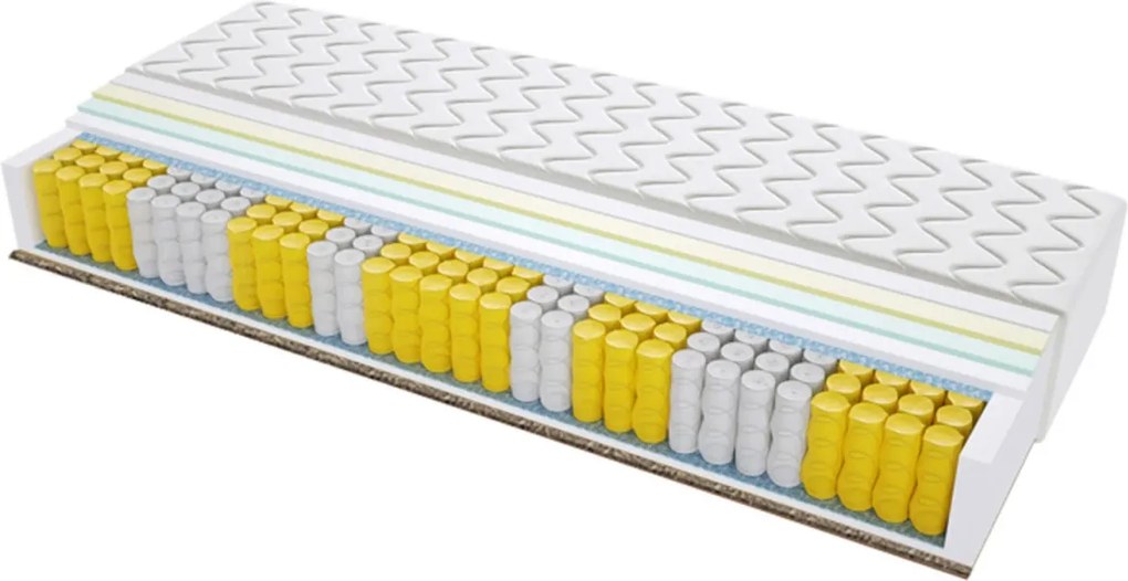 Materac Porto Trawa - Rozmiar: 90x145 cm, Wysokość: 27 cm