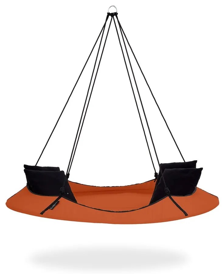 Pomarańczowa huśtawka ogrodowa – Hangout Pod