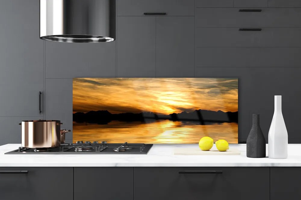 Panel nad blat kuchenny Graficzna Gra Cieni