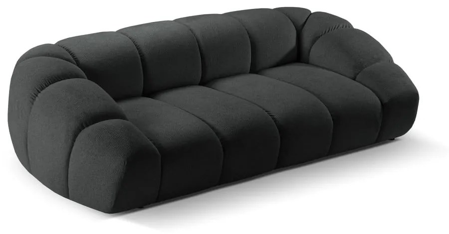 Czarna sofa 254 cm Diana – Micadoni