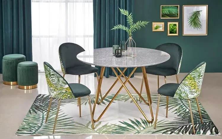 Okrągły stół glamour R6-F45