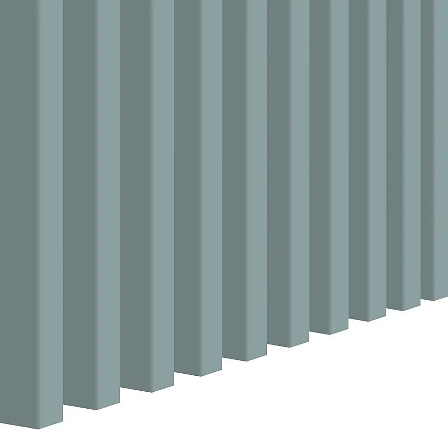 Dekoracyjne lamele ścienne skandynawska szarość 15 szt. F3-S43