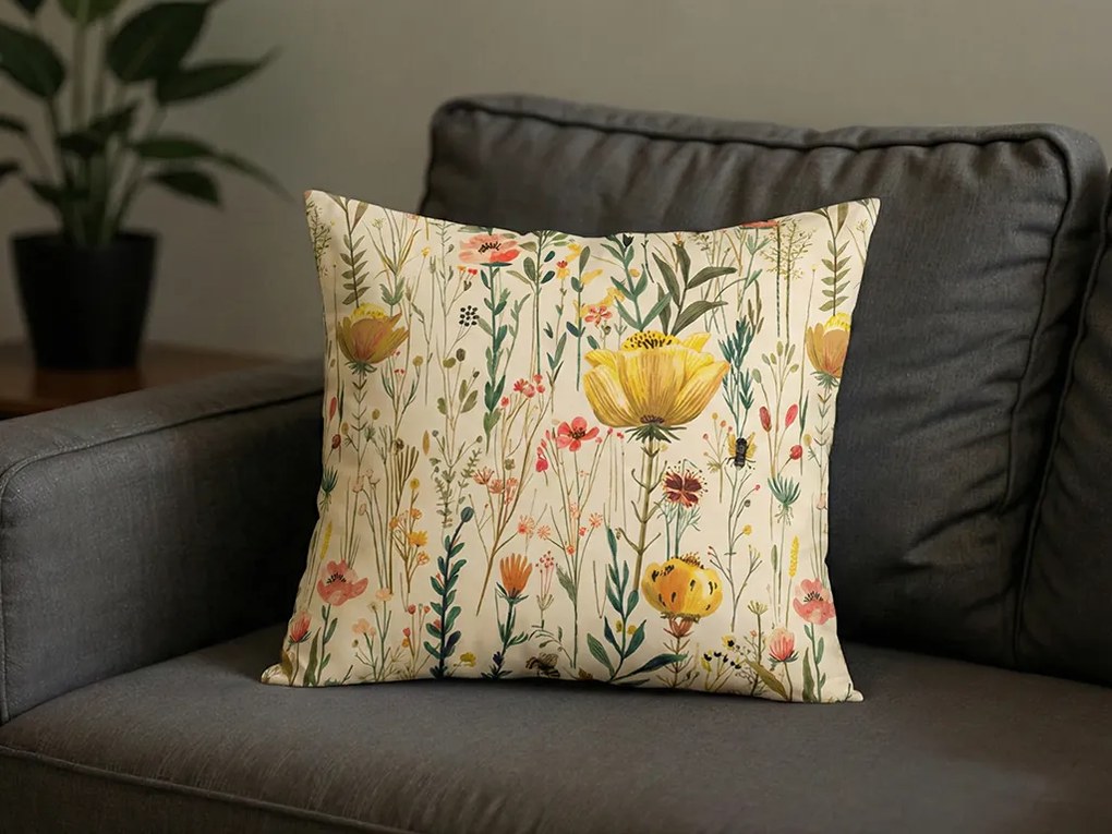 Poszewka na poduszkę z mikrofibry RIVEMA 40x50 cm, kolorowa