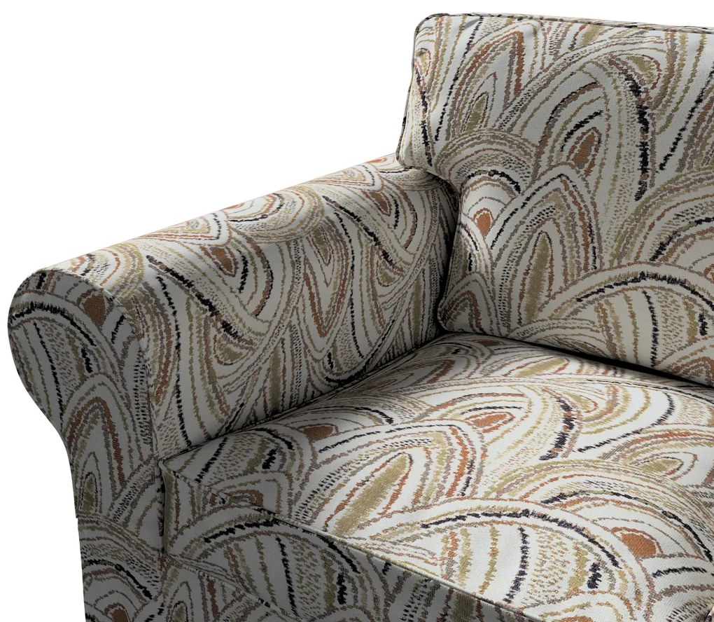 Pokrowiec na sofę Ektorp 3-osobową, rozkładaną, PIXBO