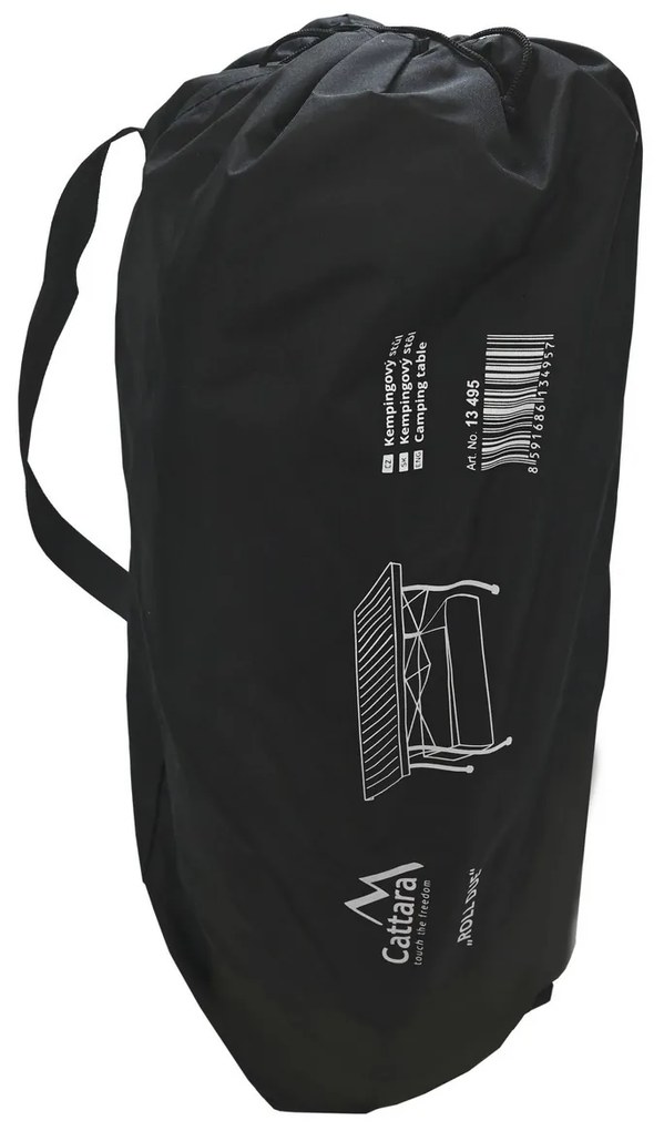 Cattara Składany stolik kempingowy ROLL DUE , 118 x 70 cm