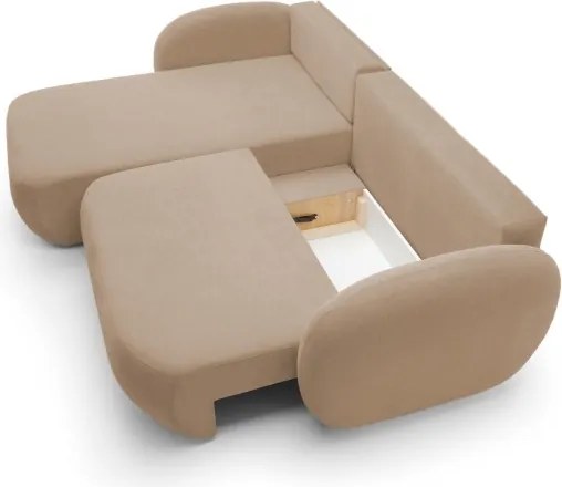 Narożnik OLIO Lewostronny w tkaninie Aragon 14