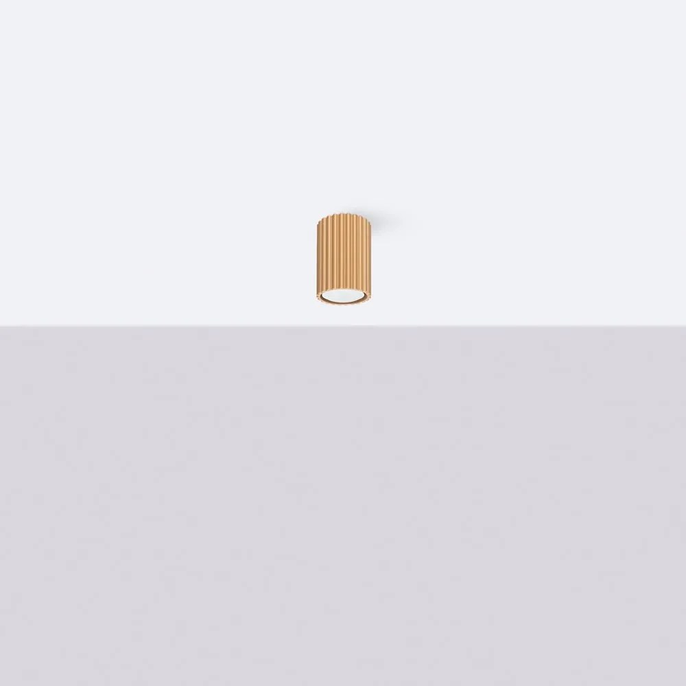 Lampa punktowa w kolorze złota Gleam – Sollux